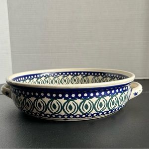 Wiza-Poland Polish Pottery Baking Dish